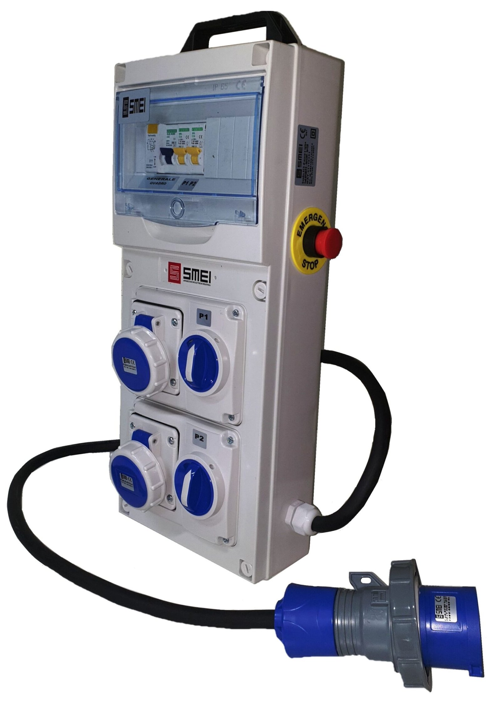 Quadro Elettrico Serie Portable Box interbloccate – QPI2M/P/E/OR